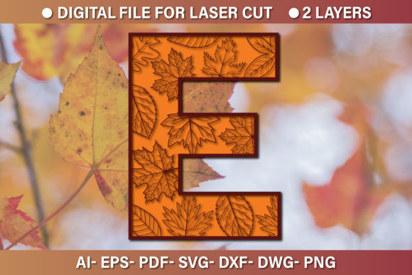 3D Alphabet SVG for Crafts & Graphics