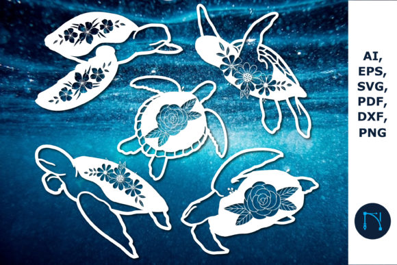 Mandala Turtle Graphics for Crafts