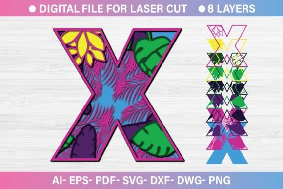Summer Letter X: Graphics for Crafts
