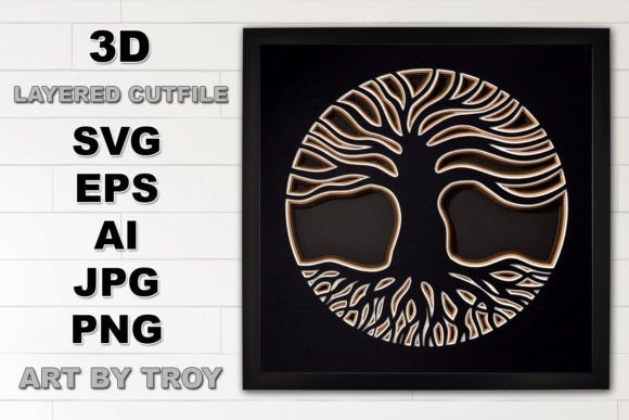Tree of Life SVG: Graphics for Crafts