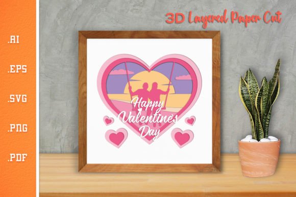 Valentine Graphics & Crafts: 3D Paper Cut Review